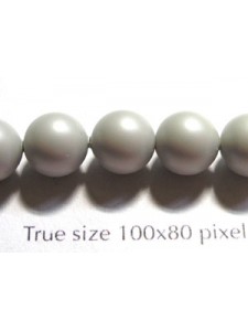 Swar Pearl 8mm Pastel Grey