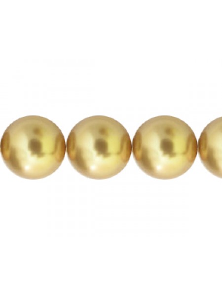 Swar Pearl 9mm Bright Gold