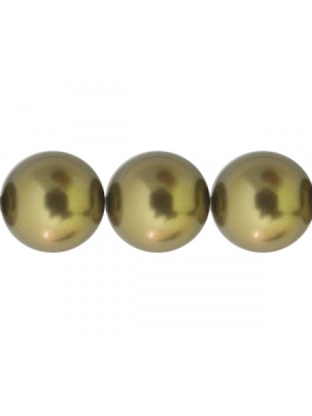 Swar Pearl 10mm Antique Brass