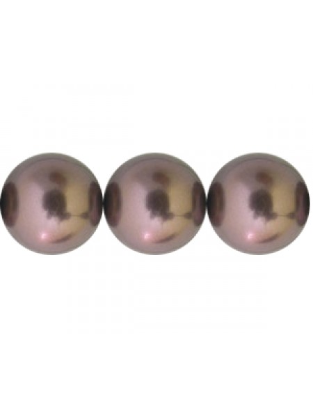 Swar Pearl 10mm Burgundy