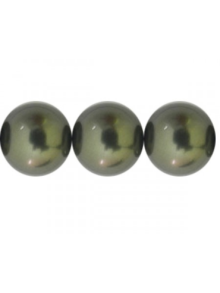 Swar Pearl 10mm Dark Green