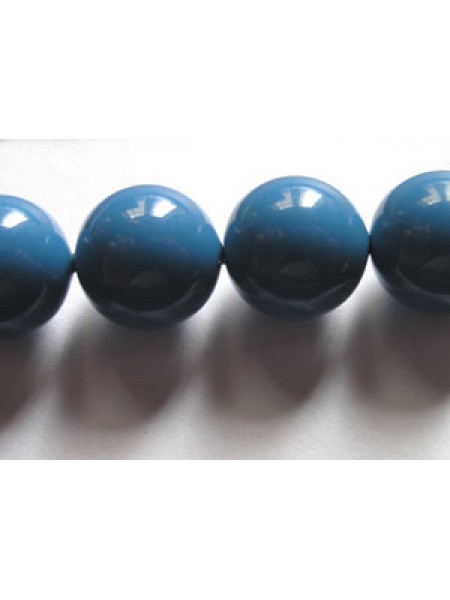 Swar Pearl 10mm Round Lapis