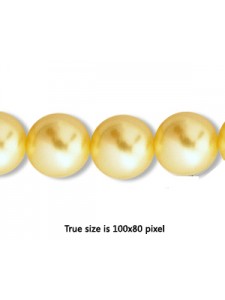 Swar Pearl 10mm Light Gold