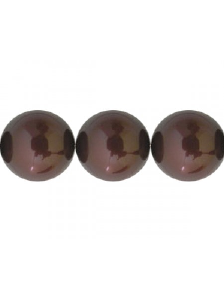 Swar Pearl 10mm Maroon