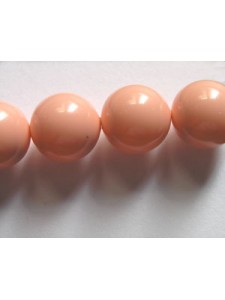 Swar Pearl  10mm Round Pink Coral