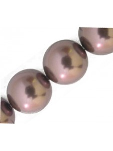 Swar Pearl 12mm Burgundy