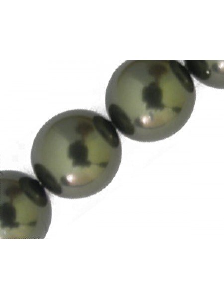 Swar Pearl 12mm Dark Green