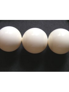 Swar Pearl 12mm Round Ivory