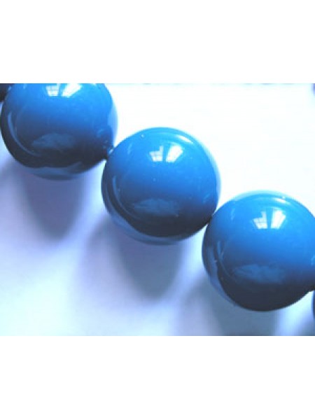 Swar Pearl 12mm Round Lapis