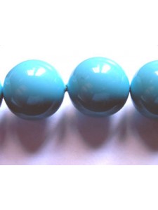 Swar Pearl 12mm Round Turquoise