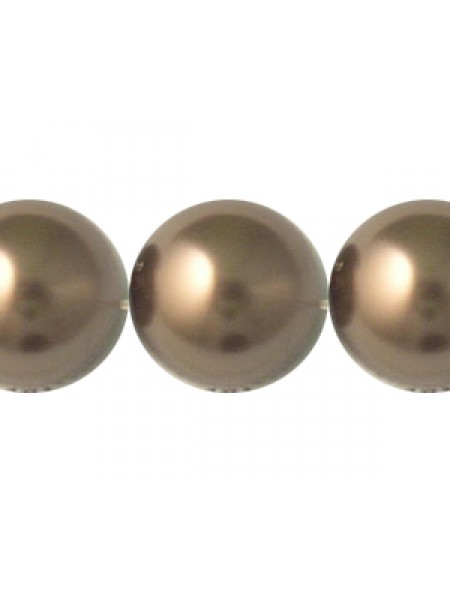 Swar Pearl 14mm Brown