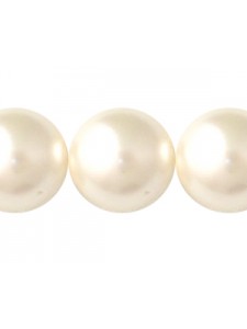 Swar Round Pearl 14mm Cream