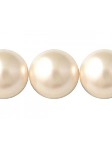 Swar Round Pearl 14mm Creamrose