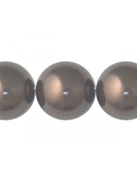 Swar Pearl 14mm Deep Brown