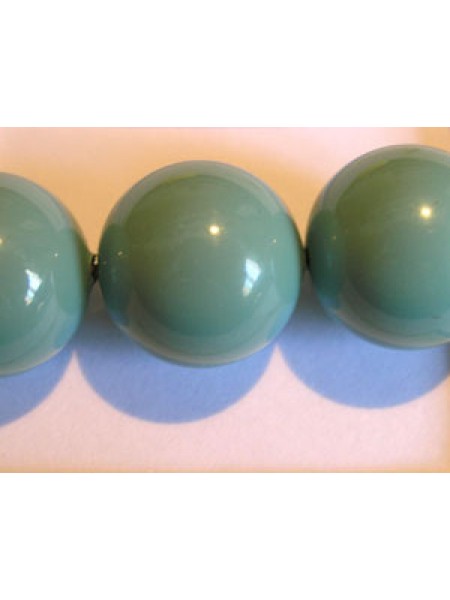Swar Pearl 14mm Round Jade