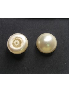 Swar Half-Pearl 10mm Cream