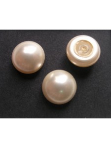 Swar Half-Pearl 10mm Cream Rose