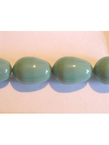 Swar Pearl Pear 11x8mm Jade