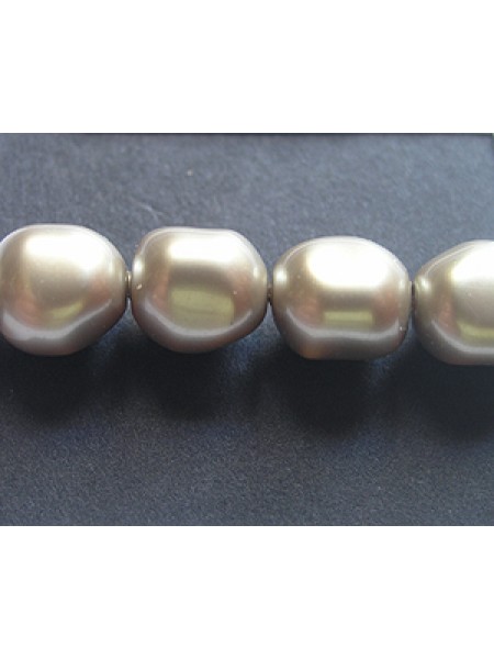 Swar Baroque Pearl 8mm Platinum