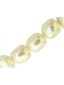 Swar Baroque Pearl 10mm Crystal Cream