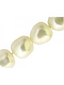 Swar Baroque Pearl 12mm Crystal Cream