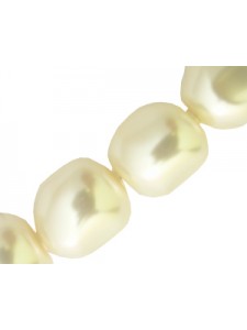 Swar Baroque Pearl 12mm Cream Rose Light