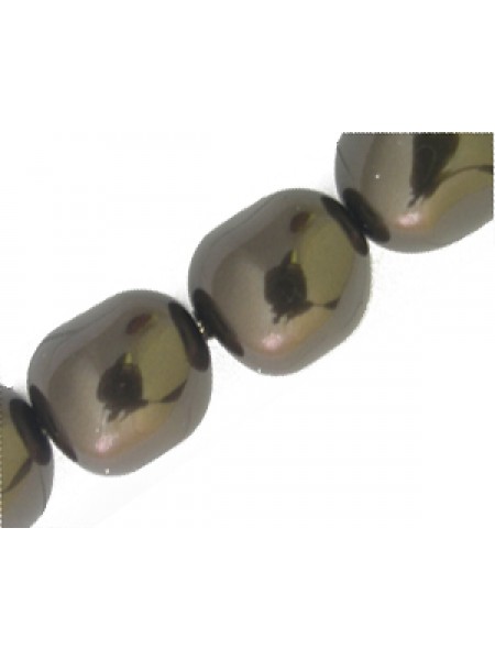 Swar Baroque Pearl 12mm Deep Brown