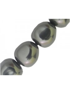 Swar Baroque Pearl 12mm Jet Black