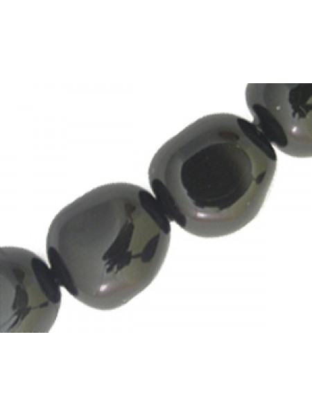 Swar Baroque Pearl 12mm Mystic Black