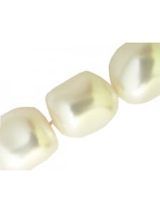Swar Baroque Pearl 14mm Crystal White