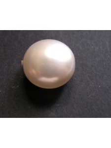 Swar Lentil Pearl 14mm White