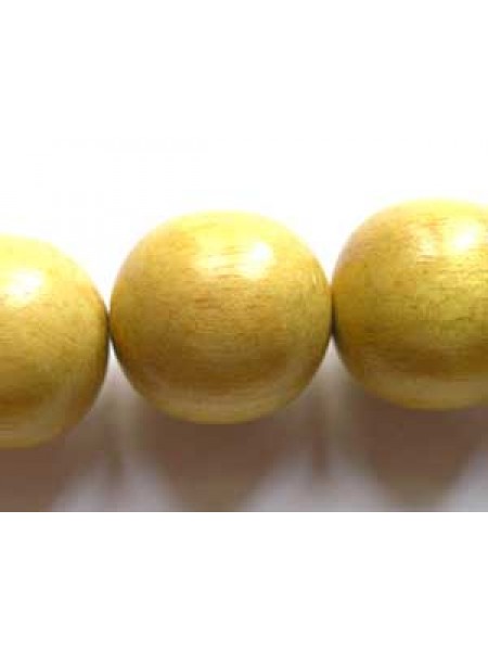 Jackfruit (natural) 20mm Roud 16in str