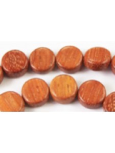 Bayong Bead Flat Round 4x10mm 16in str