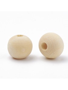 Wood bead 8mm Moccasin H:2mm 50gr ~300