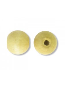 Wooden Bead 20mm (4.5mm H) Ivory