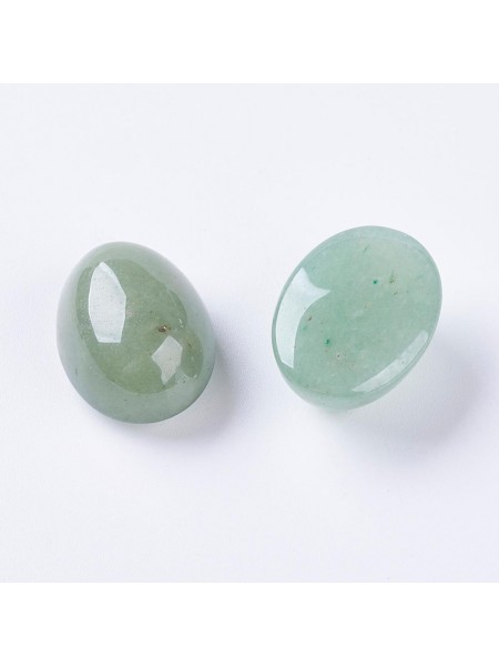 Cabochon 25x18mm Green Aventurine