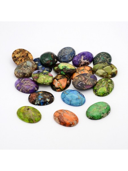 Cabochon Regalite Mix 30x22mm