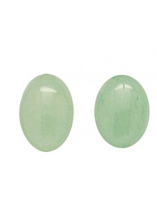 Cabochon 30x22mm Green Aventurine