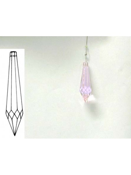 Icicle 40mm Light Rose