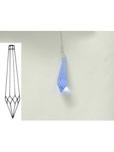 Icicle 40x11mm Light Sapphire