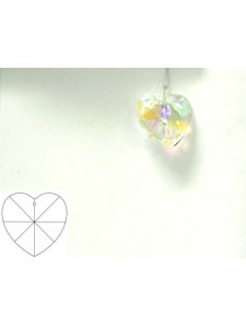 Heart 28mm Clear AB