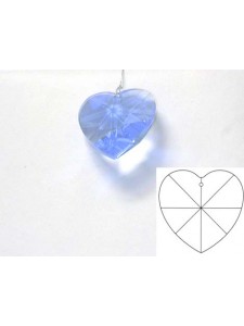 Heart 28mm Light Sapphire