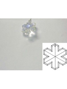 Snowflake 30mm Clear