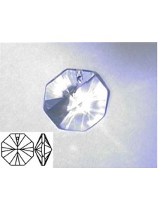 Octagon 16mm Clear - Single hole Alt Q