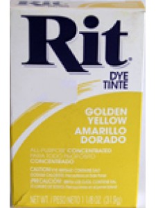Rit Dye Powder 31.9gram Golden Yellow