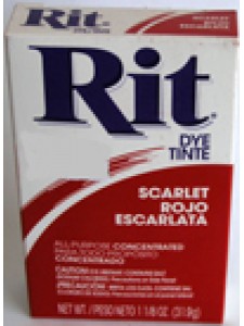 Rit Dye Powder 31.9gram Scarlet Rojo