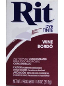 Rit Dye Powder 31.9gram Wine