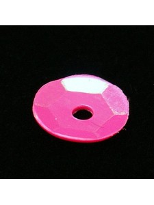 Sequin Round Round 6mm Hot Pink AB 50gr