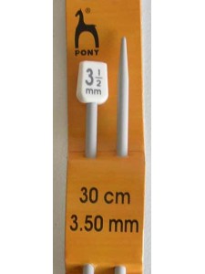 Pony Luster Needles Pairs 30cm 3.50mm