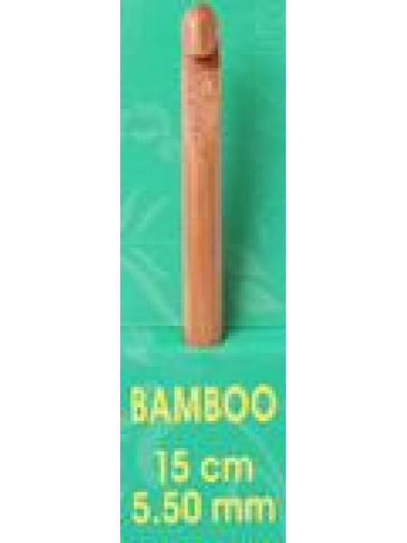 Pony Crochet Hook Bamboo 15cmx5.5mm